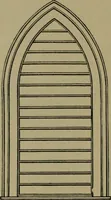 An illustration from Universal design book : containing official list prices of sash, doors and blinds ... official list prices of head, corner and base blocks ... official moulding book ... official list: window glass .. (1908)
