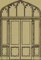 An illustration from Universal design book : containing official list prices of sash, doors and blinds ... official list prices of head, corner and base blocks ... official moulding book ... official list: window glass .. (1908)
