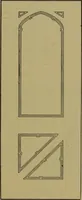 An illustration from Universal design book : containing official list prices of sash, doors and blinds ... official list prices of head, corner and base blocks ... official moulding book ... official list: window glass .. (1908)