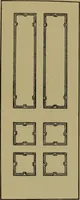 Picture 534 of 1018 from Universal design book : containing official list prices of sash, doors and blinds ... official list prices of head, corner and base blocks ... official moulding book ... official list: window glass .. (1908), leaf 272