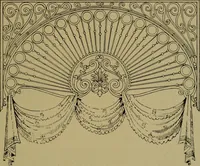 An illustration from Universal design book : containing official list prices of sash, doors and blinds ... official list prices of head, corner and base blocks ... official moulding book ... official list: window glass .. (1908)