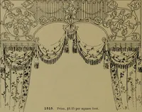 An illustration from Universal design book : containing official list prices of sash, doors and blinds ... official list prices of head, corner and base blocks ... official moulding book ... official list: window glass .. (1908)