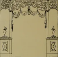 An illustration from Universal design book : containing official list prices of sash, doors and blinds ... official list prices of head, corner and base blocks ... official moulding book ... official list: window glass .. (1908)