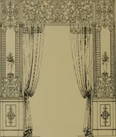 An illustration from Universal design book : containing official list prices of sash, doors and blinds ... official list prices of head, corner and base blocks ... official moulding book ... official list: window glass .. (1908)