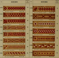 An illustration from Universal design book : containing official list prices of sash, doors and blinds ... official list prices of head, corner and base blocks ... official moulding book ... official list: window glass .. (1908)