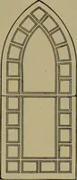 An illustration from Universal design book : containing official list prices of sash, doors and blinds ... official list prices of head, corner and base blocks ... official moulding book ... official list: window glass .. (1908)