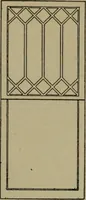 An illustration from Universal design book : containing official list prices of sash, doors and blinds ... official list prices of head, corner and base blocks ... official moulding book ... official list: window glass .. (1908)