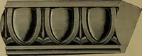 An illustration from Universal design book : containing official list prices of sash, doors and blinds ... official list prices of head, corner and base blocks ... official moulding book ... official list: window glass .. (1908)
