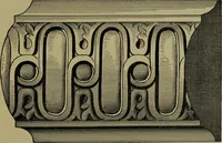 An illustration from Universal design book : containing official list prices of sash, doors and blinds ... official list prices of head, corner and base blocks ... official moulding book ... official list: window glass .. (1908)