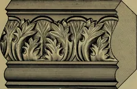 An illustration from Universal design book : containing official list prices of sash, doors and blinds ... official list prices of head, corner and base blocks ... official moulding book ... official list: window glass .. (1908)