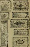 An illustration from Universal design book : containing official list prices of sash, doors and blinds ... official list prices of head, corner and base blocks ... official moulding book ... official list: window glass .. (1908)