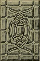 An illustration from Universal design book : containing official list prices of sash, doors and blinds ... official list prices of head, corner and base blocks ... official moulding book ... official list: window glass .. (1908)