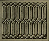 An illustration from Universal design book : containing official list prices of sash, doors and blinds ... official list prices of head, corner and base blocks ... official moulding book ... official list: window glass .. (1908)