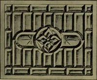 An illustration from Universal design book : containing official list prices of sash, doors and blinds ... official list prices of head, corner and base blocks ... official moulding book ... official list: window glass .. (1908)