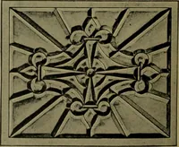 An illustration from Universal design book : containing official list prices of sash, doors and blinds ... official list prices of head, corner and base blocks ... official moulding book ... official list: window glass .. (1908)