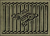 An illustration from Universal design book : containing official list prices of sash, doors and blinds ... official list prices of head, corner and base blocks ... official moulding book ... official list: window glass .. (1908)