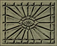 An illustration from Universal design book : containing official list prices of sash, doors and blinds ... official list prices of head, corner and base blocks ... official moulding book ... official list: window glass .. (1908)
