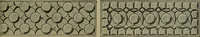 An illustration from Universal design book : containing official list prices of sash, doors and blinds ... official list prices of head, corner and base blocks ... official moulding book ... official list: window glass .. (1908)