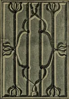 An illustration from Universal design book : containing official list prices of sash, doors and blinds ... official list prices of head, corner and base blocks ... official moulding book ... official list: window glass .. (1908)