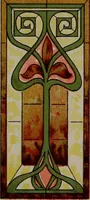 An illustration from Universal design book : containing official list prices of sash, doors and blinds ... official list prices of head, corner and base blocks ... official moulding book ... official list: window glass .. (1908)