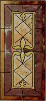 An illustration from Universal design book : containing official list prices of sash, doors and blinds ... official list prices of head, corner and base blocks ... official moulding book ... official list: window glass .. (1908)