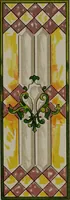An illustration from Universal design book : containing official list prices of sash, doors and blinds ... official list prices of head, corner and base blocks ... official moulding book ... official list: window glass .. (1908)