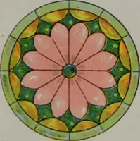 An illustration from Universal design book : containing official list prices of sash, doors and blinds ... official list prices of head, corner and base blocks ... official moulding book ... official list: window glass .. (1908)