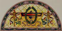 An illustration from Universal design book : containing official list prices of sash, doors and blinds ... official list prices of head, corner and base blocks ... official moulding book ... official list: window glass .. (1908)