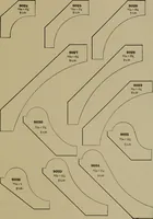 An illustration from Universal design book : containing official list prices of sash, doors and blinds ... official list prices of head, corner and base blocks ... official moulding book ... official list: window glass .. (1908)