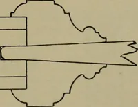 An illustration from Universal design book : containing official list prices of sash, doors and blinds ... official list prices of head, corner and base blocks ... official moulding book ... official list: window glass .. (1908)