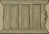 An illustration from Universal design book : containing official list prices of sash, doors and blinds ... official list prices of head, corner and base blocks ... official moulding book ... official list: window glass .. (1908)