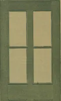 An illustration from Universal design book : containing official list prices of sash, doors and blinds ... official list prices of head, corner and base blocks ... official moulding book ... official list: window glass .. (1908)