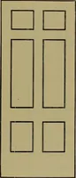An illustration from Universal design book : containing official list prices of sash, doors and blinds ... official list prices of head, corner and base blocks ... official moulding book ... official list: window glass .. (1908)