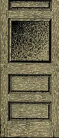 An illustration from Universal design book : containing official list prices of sash, doors and blinds ... official list prices of head, corner and base blocks ... official moulding book ... official list: window glass .. (1908)