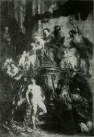 An illustration from The University Prints. Student series D. Art of the Netherlands and Germany; five hundred reproductions illustrating the Flemish, Dutch, and German schools of painting, from the early fifteenth to the eighteenth century; German sculpture from the eleventh to the seventeenth century (1907)