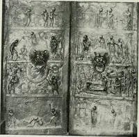 An illustration from The University Prints. Student series D. Art of the Netherlands and Germany; five hundred reproductions illustrating the Flemish, Dutch, and German schools of painting, from the early fifteenth to the eighteenth century; German sculpture from the eleventh to the seventeenth century (1907)
