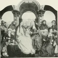 An illustration from The University Prints. Student series D. Art of the Netherlands and Germany; five hundred reproductions illustrating the Flemish, Dutch, and German schools of painting, from the early fifteenth to the eighteenth century; German sculpture from the eleventh to the seventeenth century (1907)