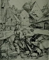 An illustration from The University Prints. Student series D. Art of the Netherlands and Germany; five hundred reproductions illustrating the Flemish, Dutch, and German schools of painting, from the early fifteenth to the eighteenth century; German sculpture from the eleventh to the seventeenth century (1907)