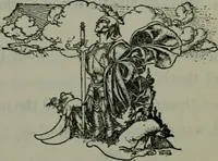 An illustration from The unknown quantity : a book of romance and some half-told tales (1912)