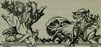 An illustration from The unknown quantity : a book of romance and some half-told tales (1912)