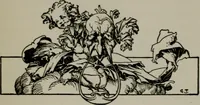An illustration from The unknown quantity : a book of romance and some half-told tales (1912)