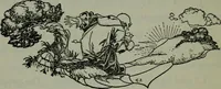An illustration from The unknown quantity : a book of romance and some half-told tales (1912)
