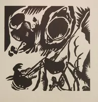 An illustration from KANDINSKY KLANGE (1913)