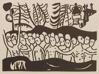 An illustration from KANDINSKY KLANGE (1913)