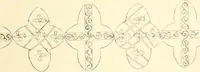 An illustration from Untersuchungen zur Geschichte der Wand- und Deckenmalerei in der Schweiz, vom 9. bis zum Anfang des 16. Jahrhunderts (1906)