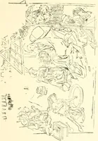 An illustration from Untersuchungen zur Geschichte der Wand- und Deckenmalerei in der Schweiz, vom 9. bis zum Anfang des 16. Jahrhunderts (1906)