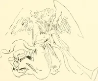 An illustration from Untersuchungen zur Geschichte der Wand- und Deckenmalerei in der Schweiz, vom 9. bis zum Anfang des 16. Jahrhunderts (1906)