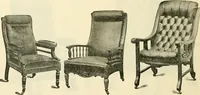 An illustration from Upholstered furniture for the parlor, hall, library, reception room, hotels, stores, club rooms, etc. / Streit and Schmit. (1897)
