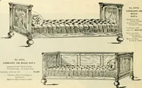 An illustration from Upholstered furniture for the parlor, hall, library, reception room, hotels, stores, club rooms, etc. / Streit and Schmit. (1897)