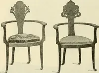 An illustration from Upholstered furniture for the parlor, hall, library, reception room, hotels, stores, club rooms, etc. / Streit and Schmit. (1897)